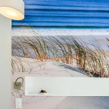 Les Vagues Hotel Restaurant Biscarrosse-Plage Buitenkant foto