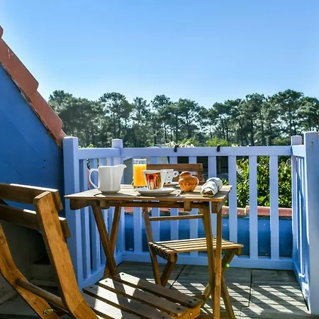 Les Vagues Hotel Restaurant Biscarrosse-Plage Buitenkant foto